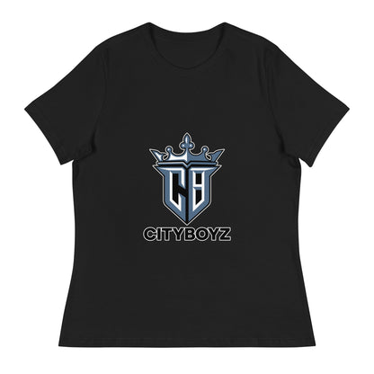 Performance | Women's Relaxed T Shirt | City Boyz Elite | Crown Valor Logo