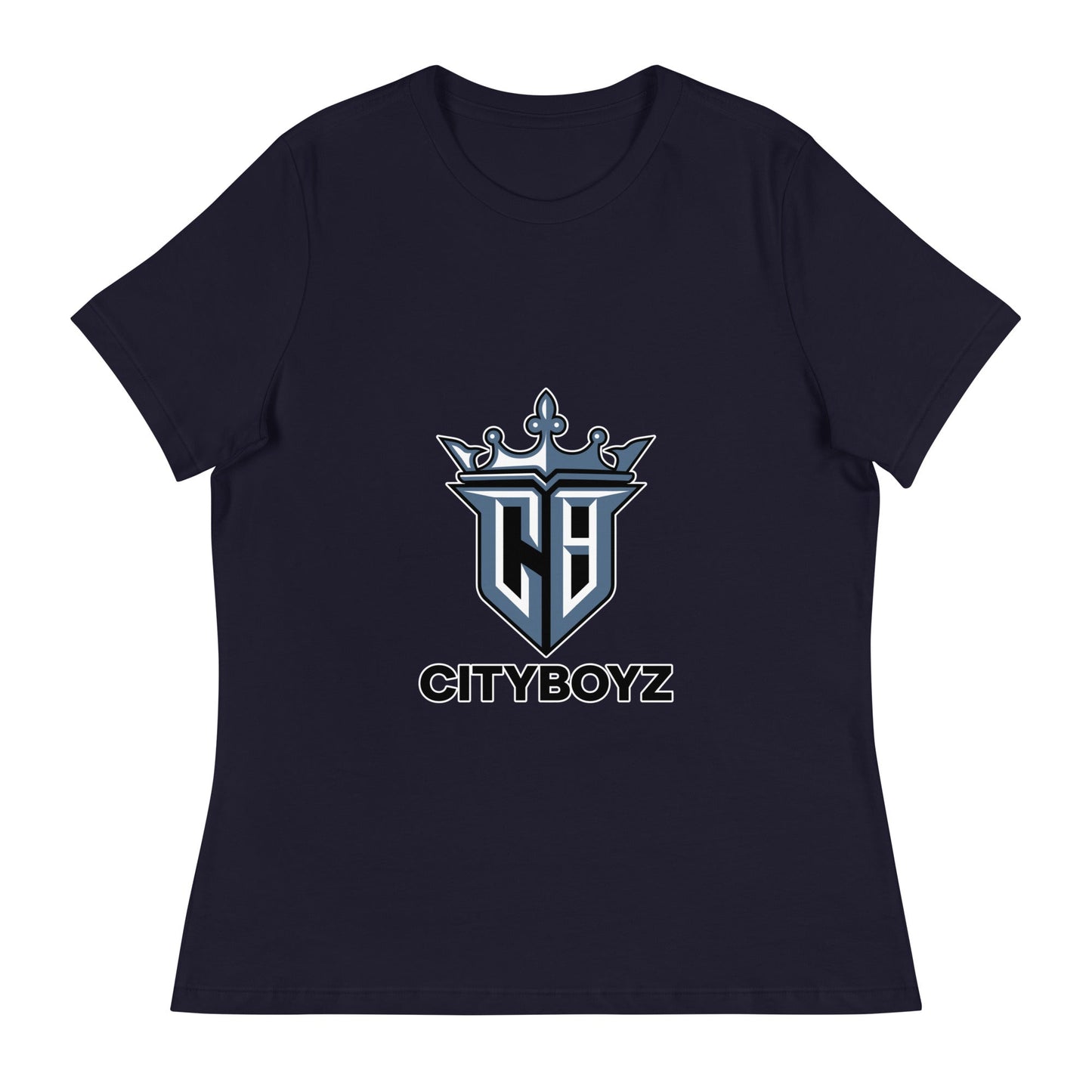 Performance | Women's Relaxed T Shirt | City Boyz Elite | Crown Valor Logo