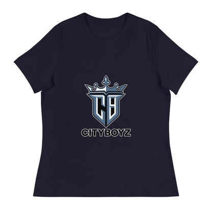 Performance | Women's Relaxed T Shirt | City Boyz Elite | Crown Valor Logo