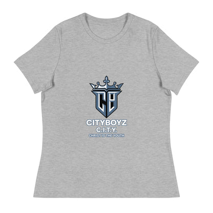 Performance | Women's Relaxed T Shirt | City Boyz Elite | Vanguard Logo