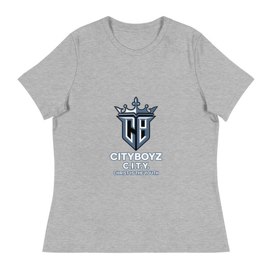 Performance | Women's Relaxed T Shirt | City Boyz Elite | Vanguard Logo