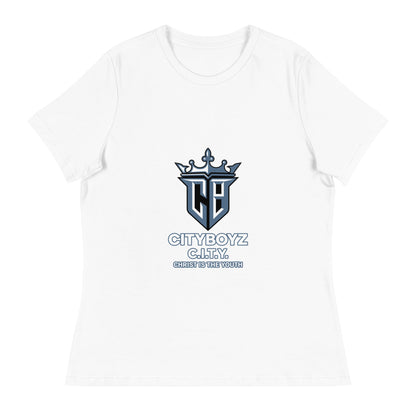 Performance | Women's Relaxed T Shirt | City Boyz Elite | Vanguard Logo