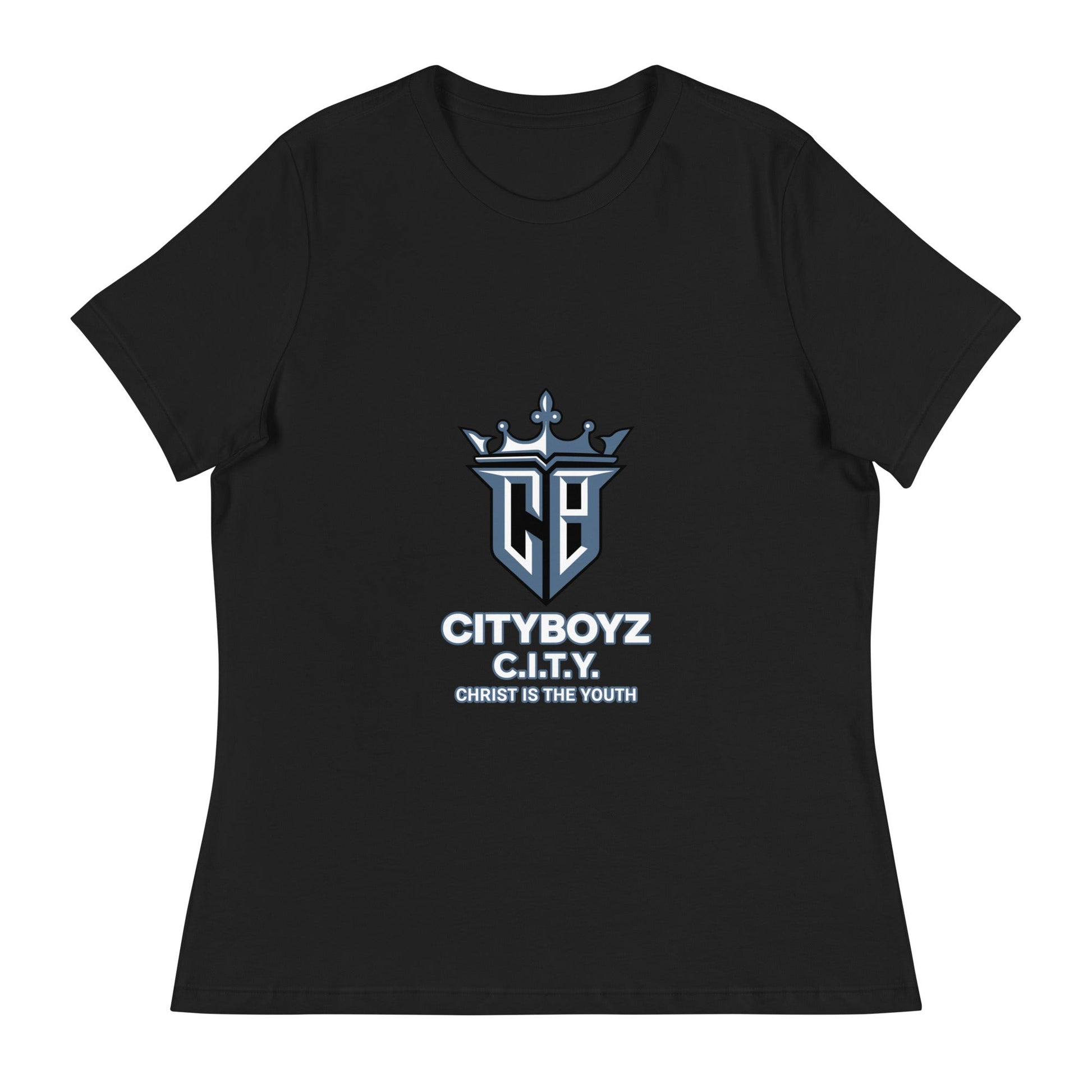 Performance | Women's Relaxed T Shirt | City Boyz Elite | Vanguard Logo