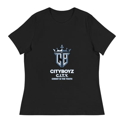 Performance | Women's Relaxed T Shirt | City Boyz Elite | Vanguard Logo