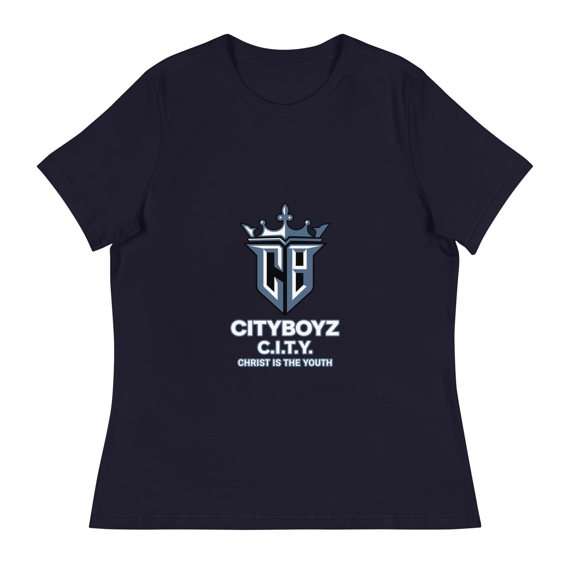 Performance | Women's Relaxed T Shirt | City Boyz Elite | Vanguard Logo