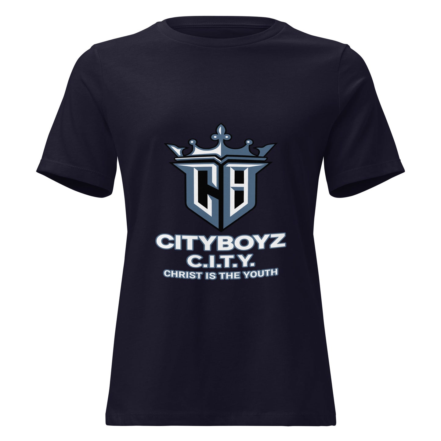 Performance | Women's Relaxed T Shirt | City Boyz Elite | Victory Royale Logo
