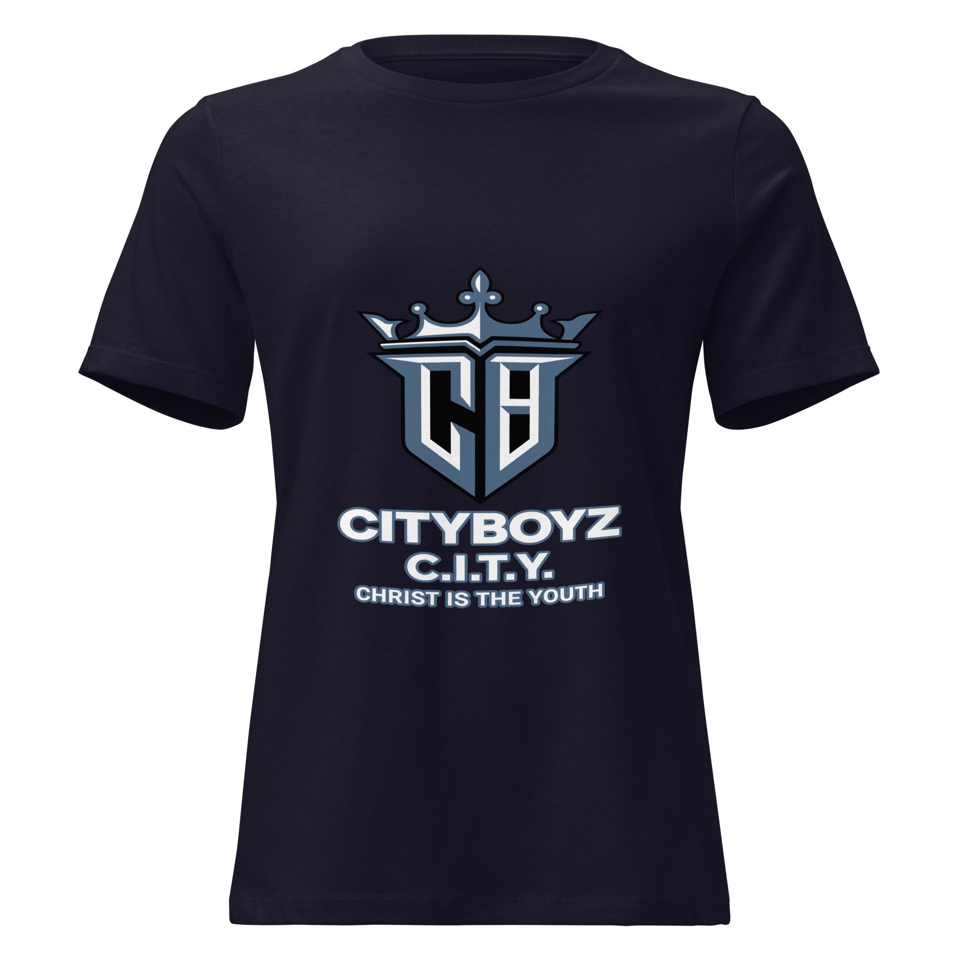 Performance | Women's Relaxed T Shirt | City Boyz Elite | Victory Royale Logo