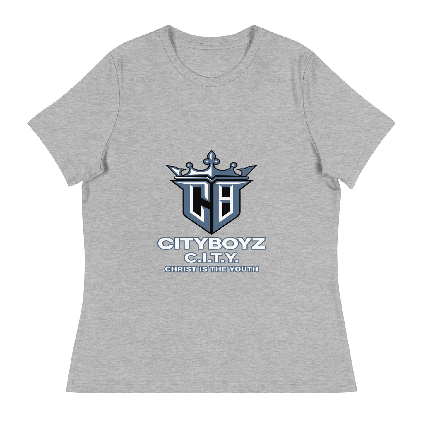 Performance | Women's Relaxed T Shirt | City Boyz Elite | Victory Royale Logo