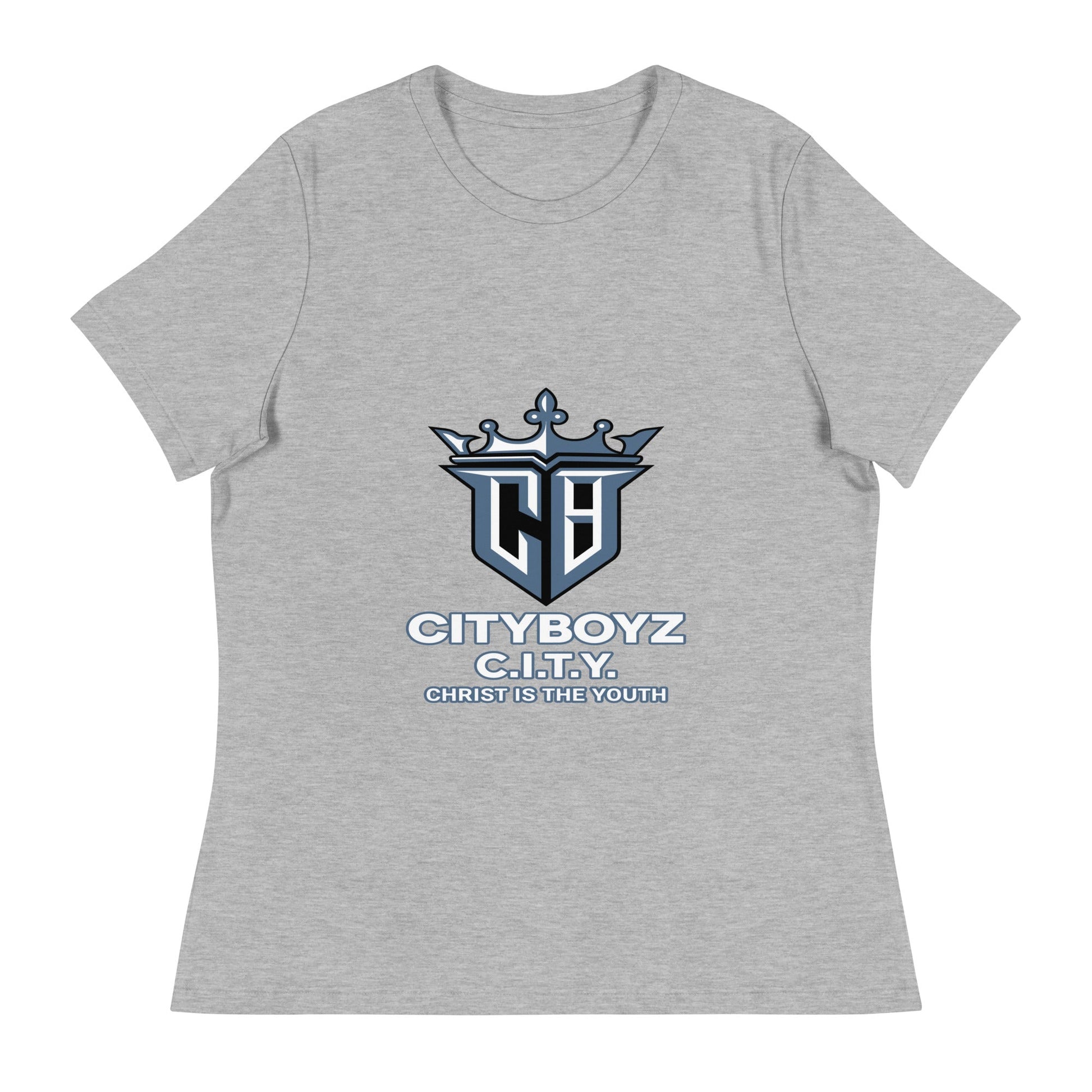 Performance | Women's Relaxed T Shirt | City Boyz Elite | Victory Royale Logo