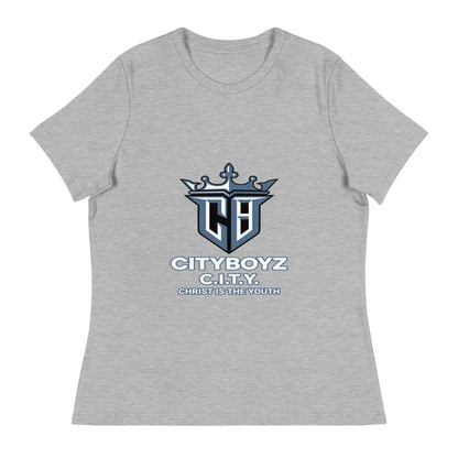 Performance | Women's Relaxed T Shirt | City Boyz Elite | Victory Royale Logo