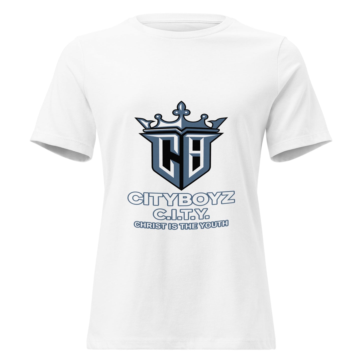 Performance | Women's Relaxed T Shirt | City Boyz Elite | Victory Royale Logo