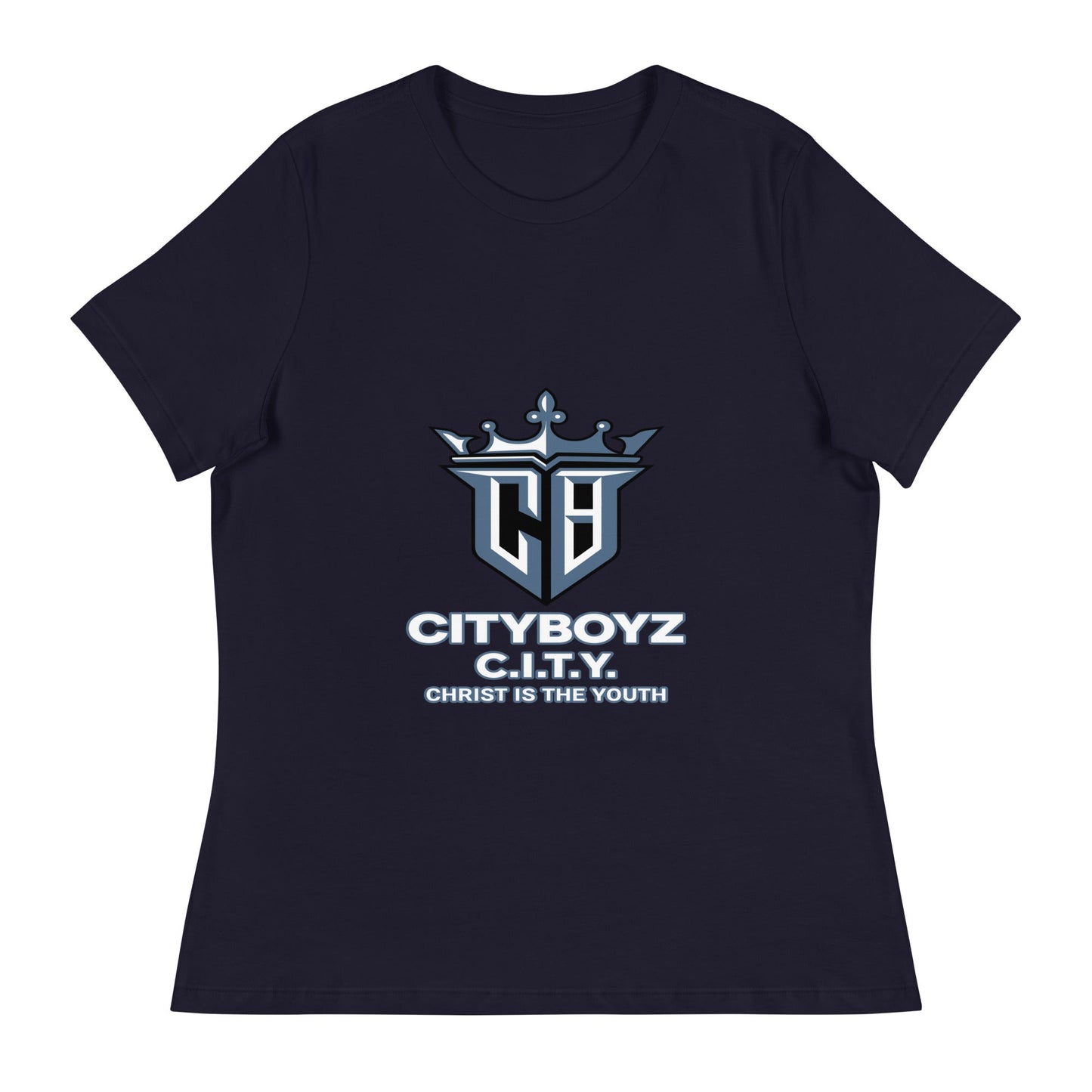 Performance | Women's Relaxed T Shirt | City Boyz Elite | Victory Royale Logo