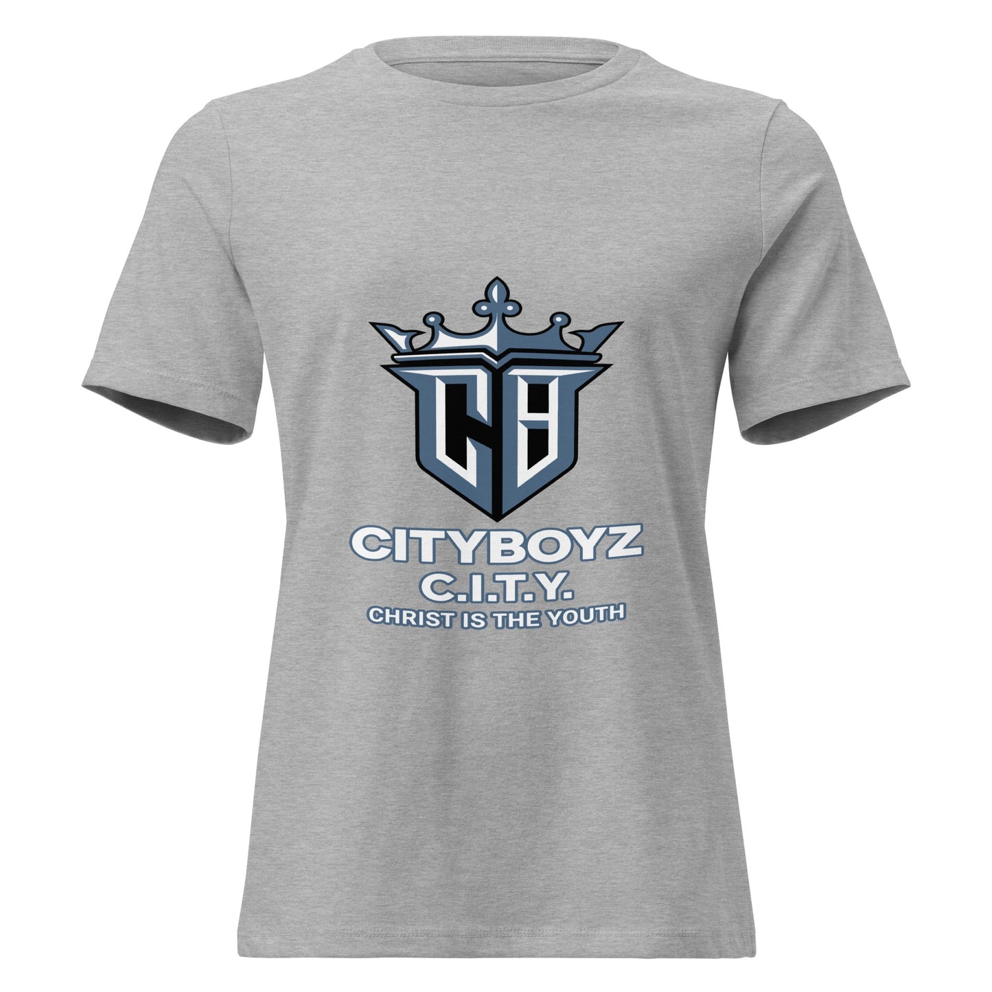 Performance | Women's Relaxed T Shirt | City Boyz Elite | Victory Royale Logo