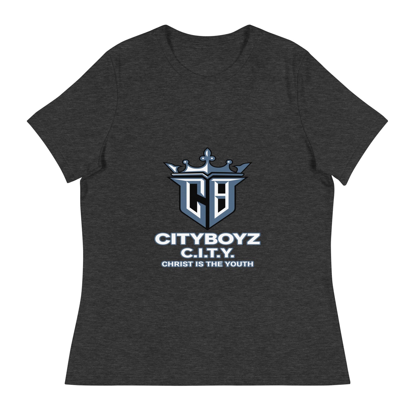 Performance | Women's Relaxed T Shirt | City Boyz Elite | Victory Royale Logo