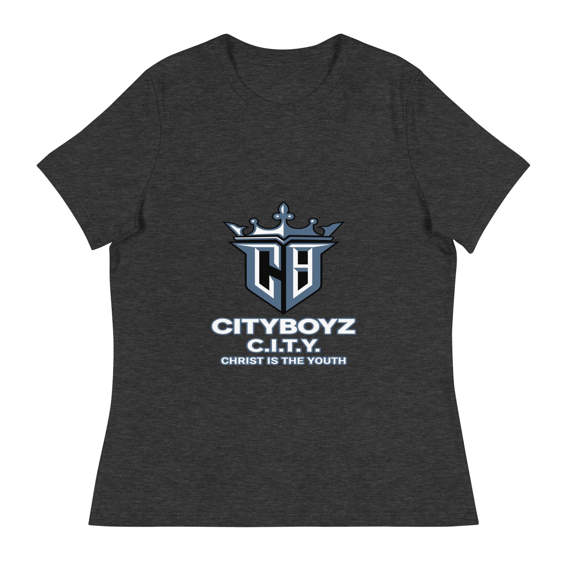 Performance | Women's Relaxed T Shirt | City Boyz Elite | Victory Royale Logo