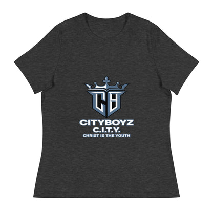 Performance | Women's Relaxed T Shirt | City Boyz Elite | Victory Royale Logo