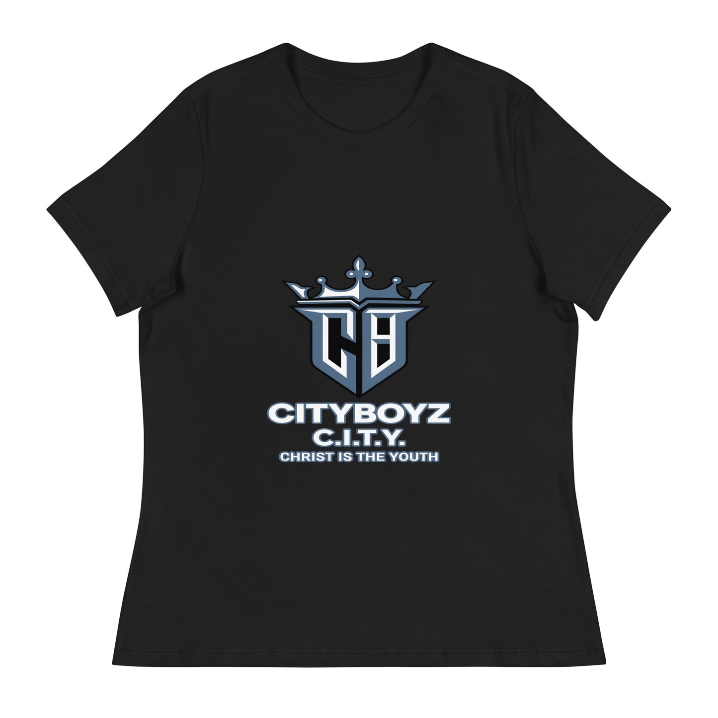 Performance | Women's Relaxed T Shirt | City Boyz Elite | Victory Royale Logo