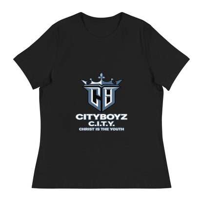 Performance | Women's Relaxed T Shirt | City Boyz Elite | Victory Royale Logo