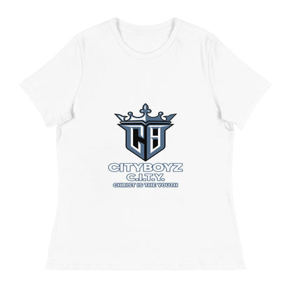 Performance | Women's Relaxed T Shirt | City Boyz Elite | Victory Royale Logo