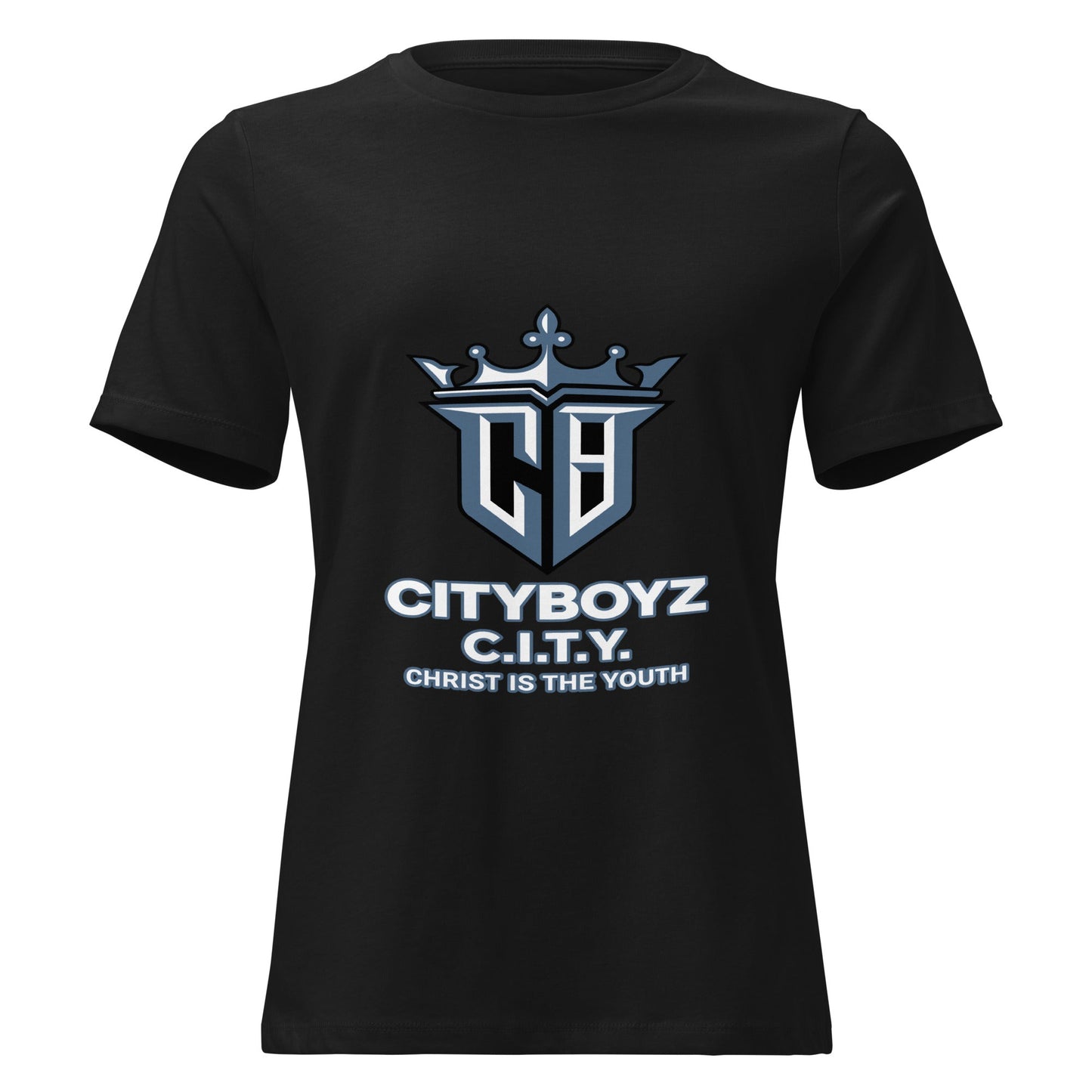 Performance | Women's Relaxed T Shirt | City Boyz Elite | Victory Royale Logo