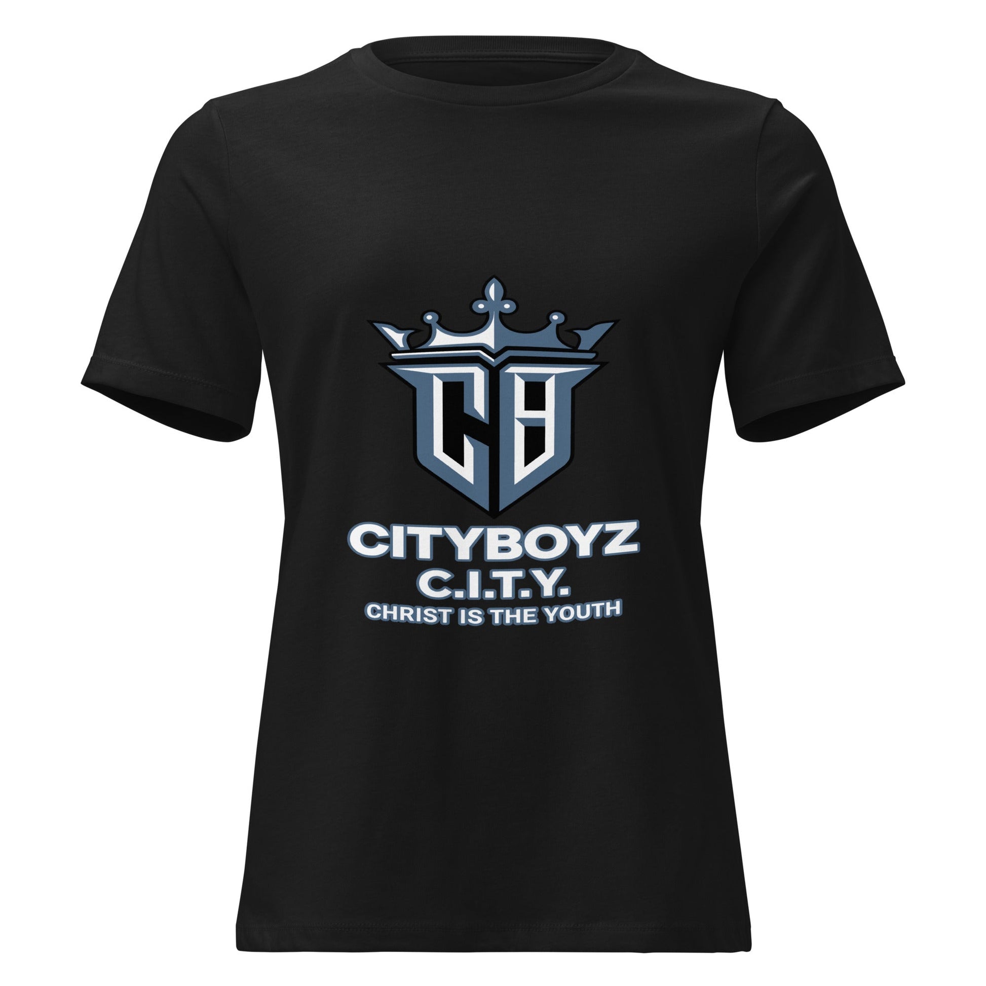 Performance | Women's Relaxed T Shirt | City Boyz Elite | Victory Royale Logo