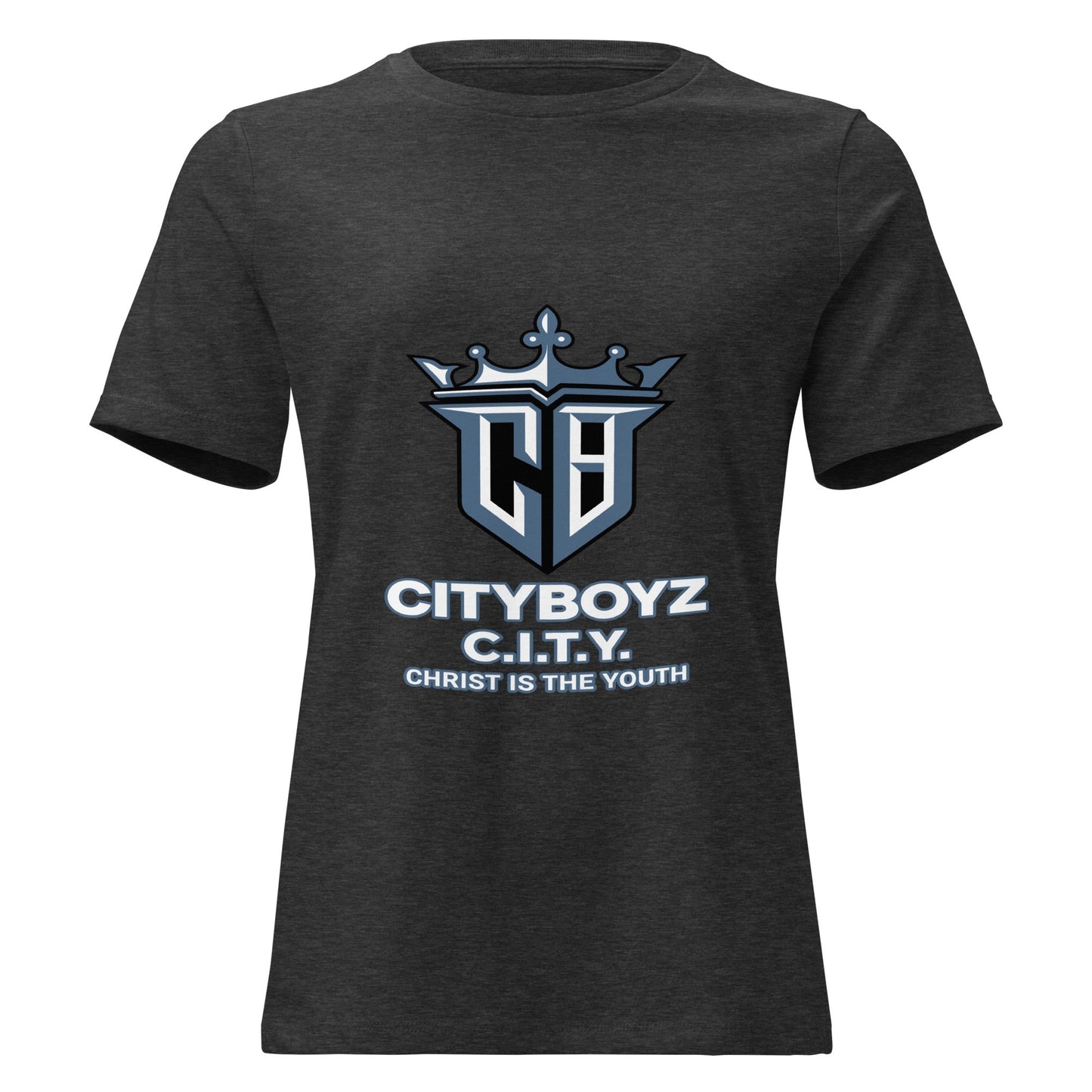 Performance | Women's Relaxed T Shirt | City Boyz Elite | Victory Royale Logo
