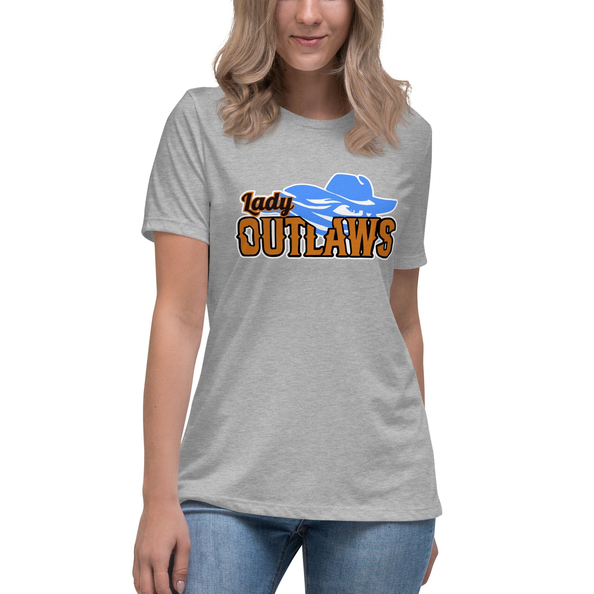 Performance | Women's Relaxed T Shirt | CKY Lady Outlaws | Script Logo