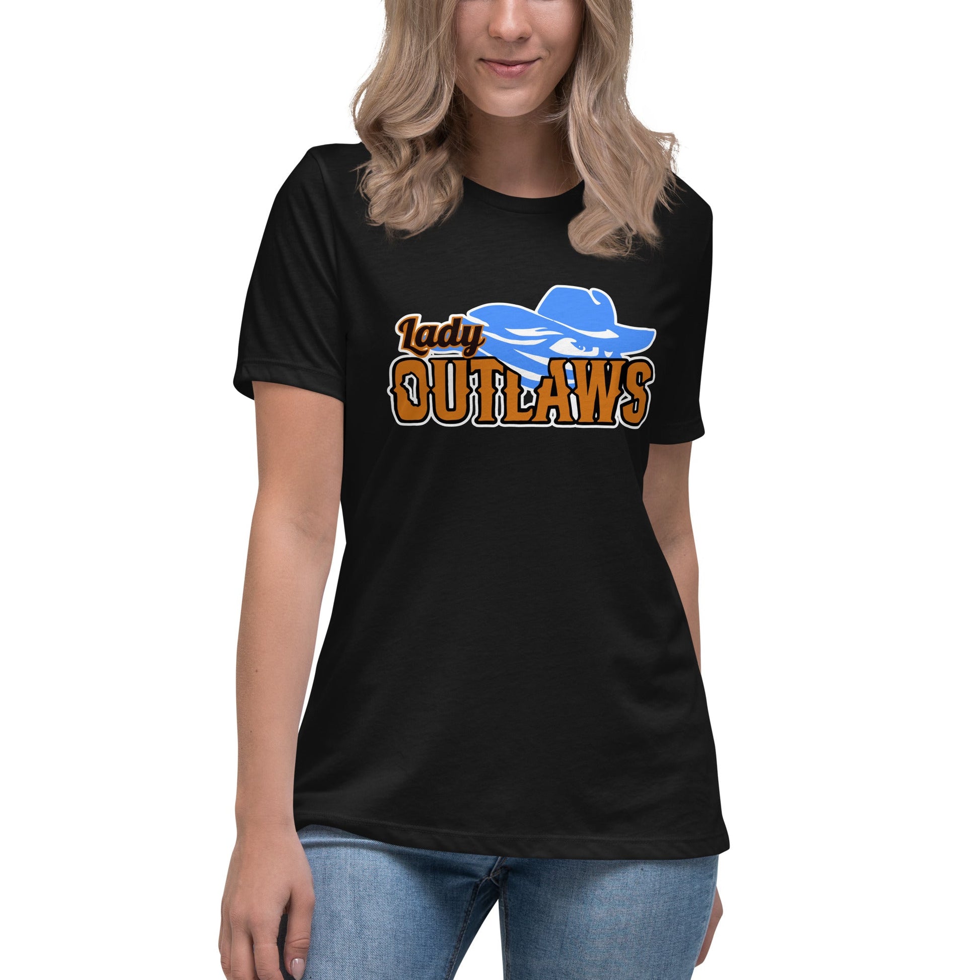 Performance | Women's Relaxed T Shirt | CKY Lady Outlaws | Script Logo