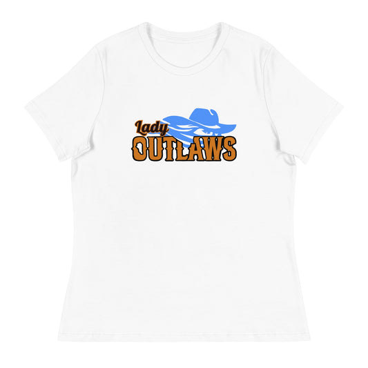 Performance | Women's Relaxed T Shirt | CKY Lady Outlaws | Script Logo