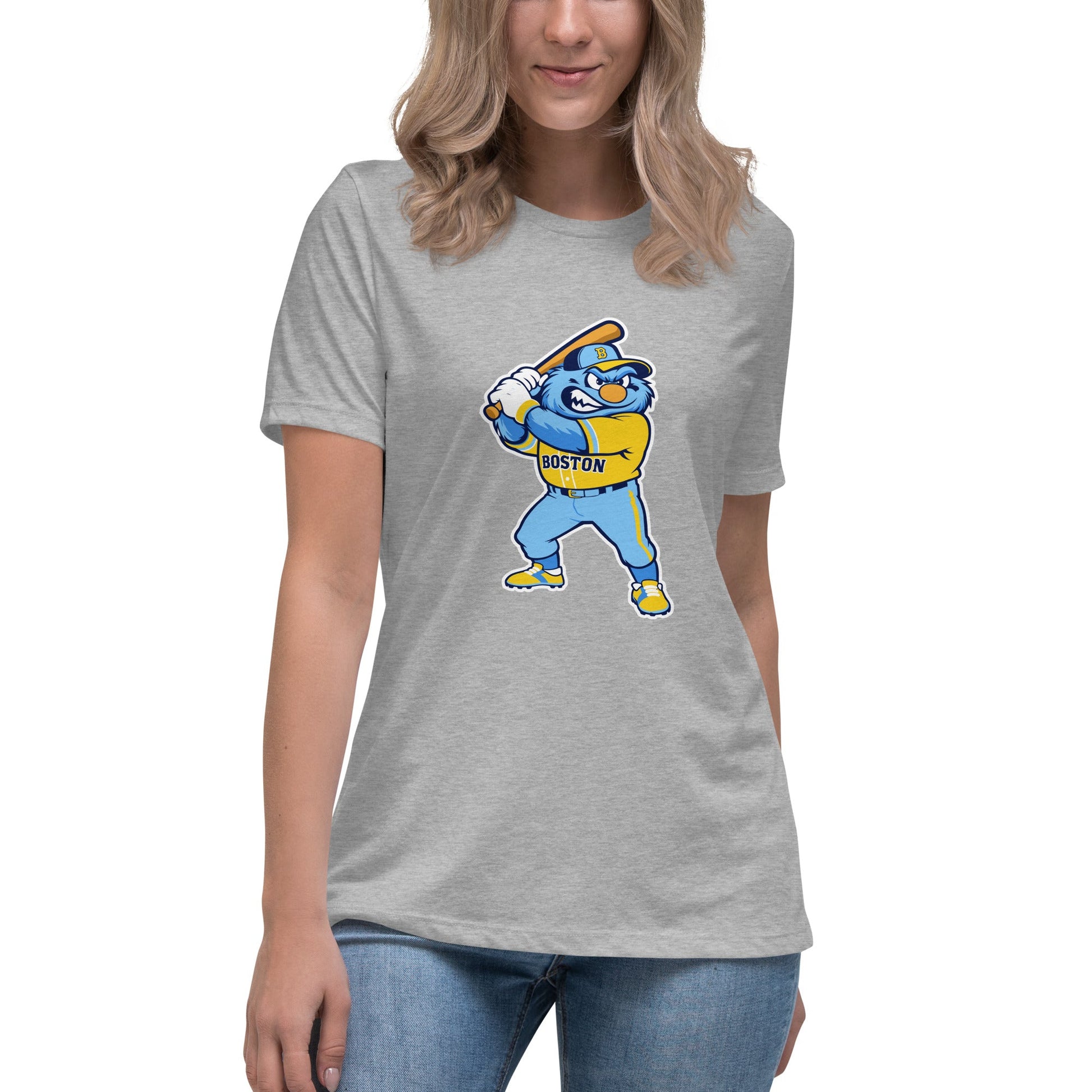 Performance | Women's Relaxed T Shirt | Claremont Little League | Mascot Logo
