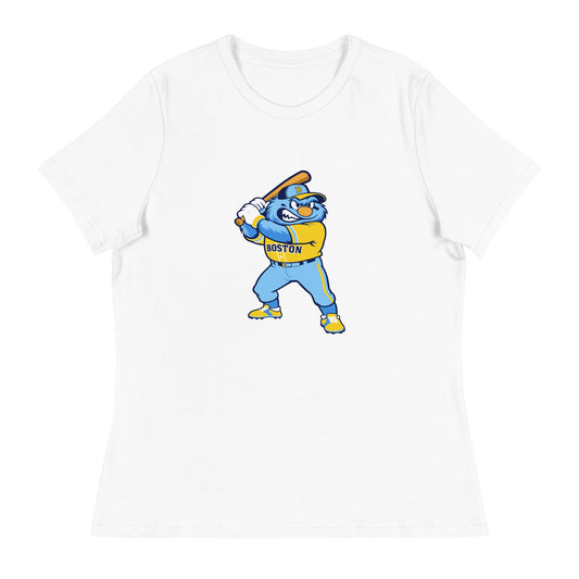 Performance | Women's Relaxed T Shirt | Claremont Little League | Mascot Logo