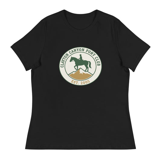Performance | Women's Relaxed T Shirt | Clayton Canyon Pony Club