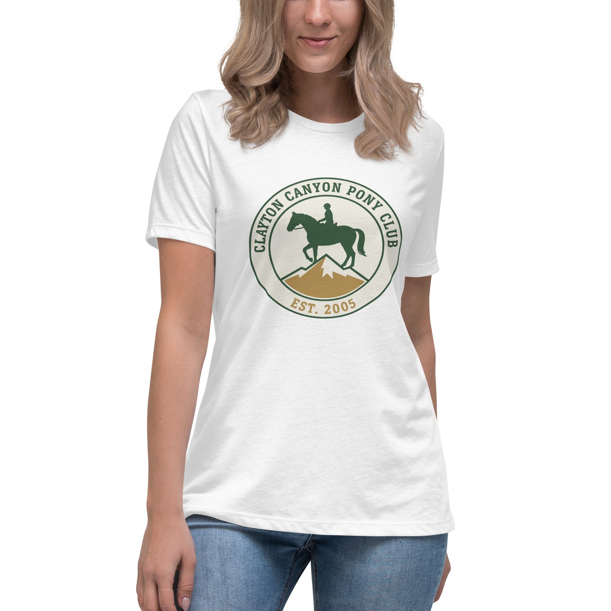 Performance | Women's Relaxed T Shirt | Clayton Canyon Pony Club