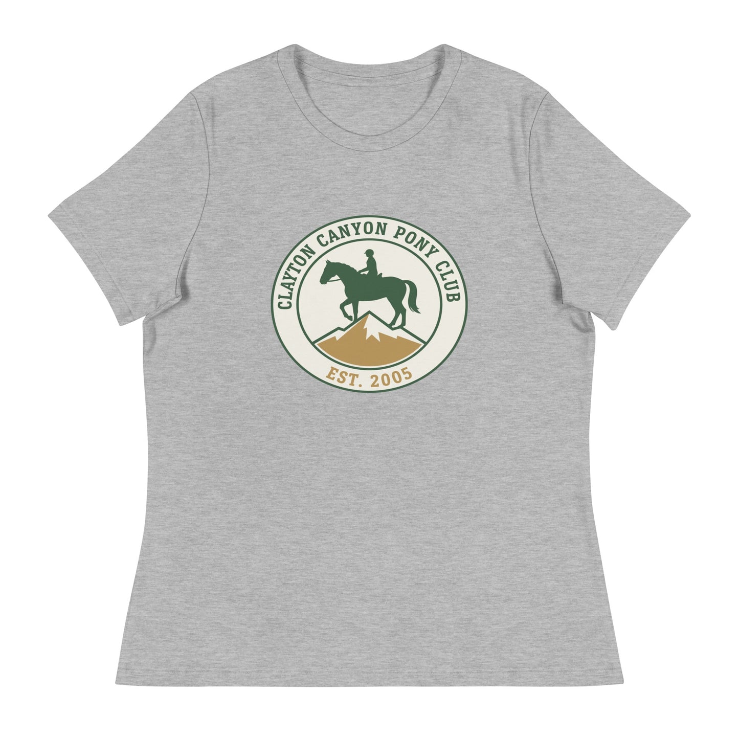 Performance | Women's Relaxed T Shirt | Clayton Canyon Pony Club