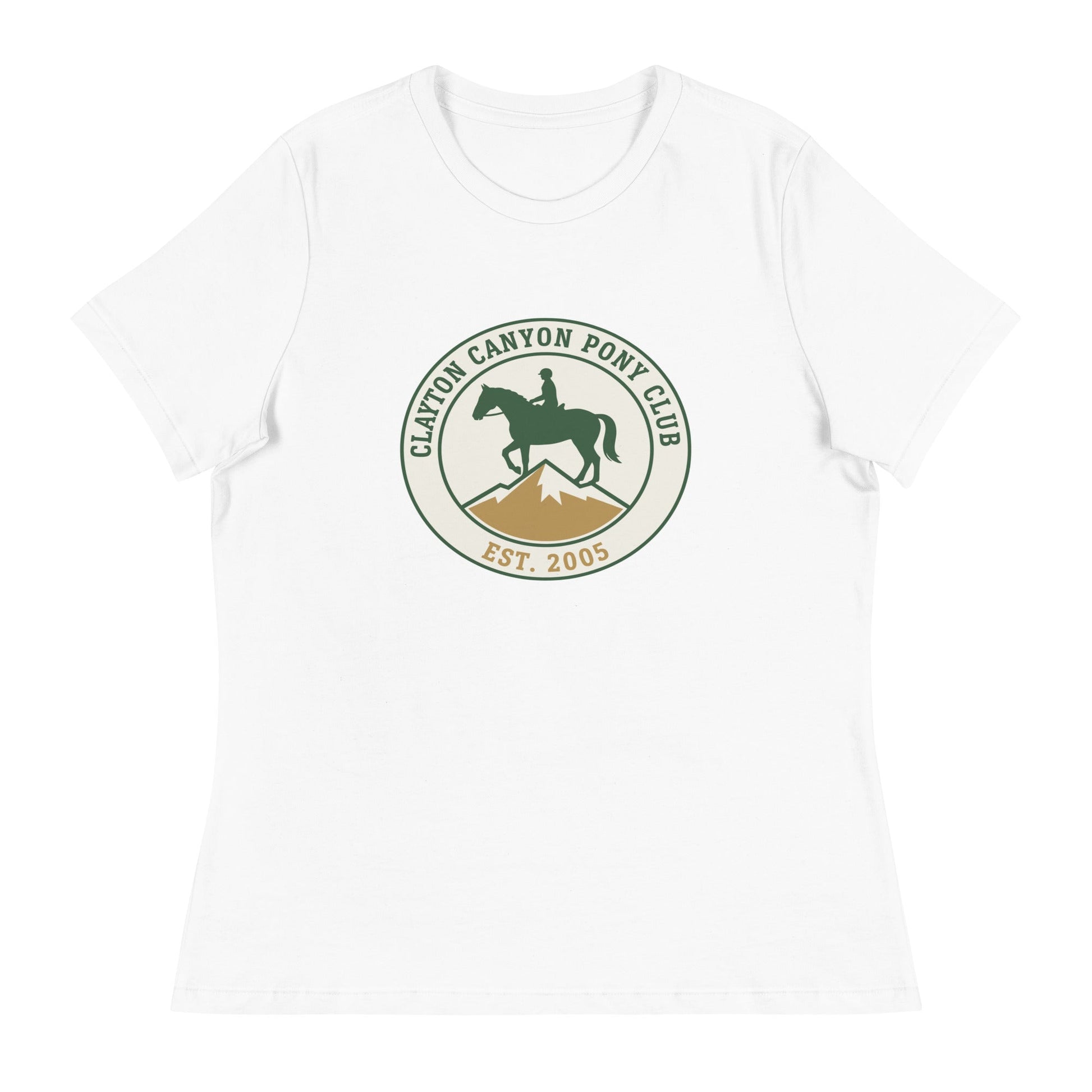 Performance | Women's Relaxed T Shirt | Clayton Canyon Pony Club
