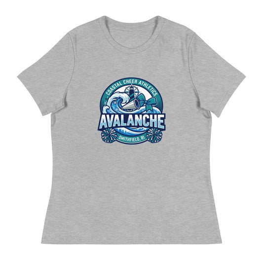 Performance | Women's Relaxed T Shirt | Coastal Cheer Athletics Avalanche