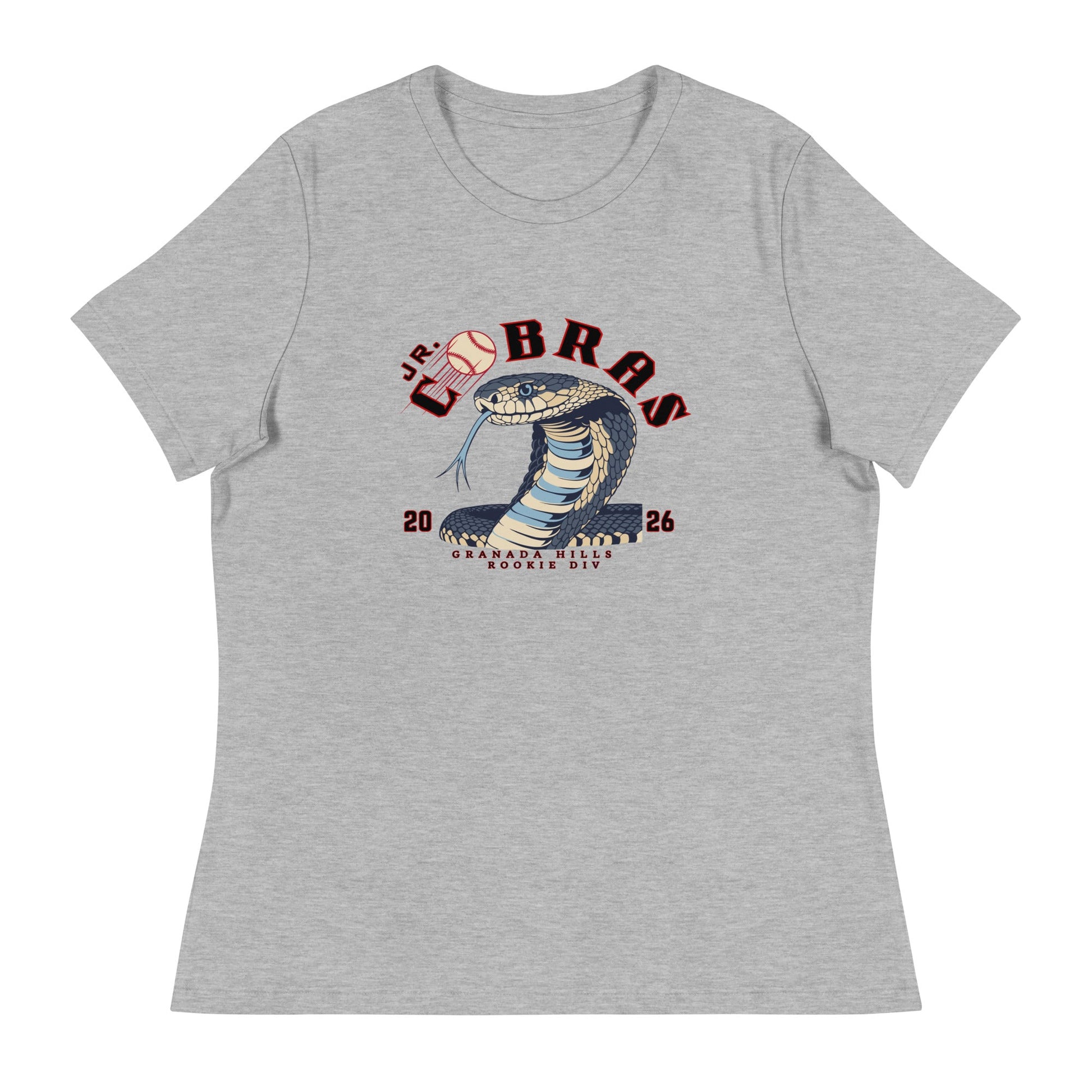 Performance | Women's Relaxed T Shirt | Cobras '26 | Rookie Div Logo
