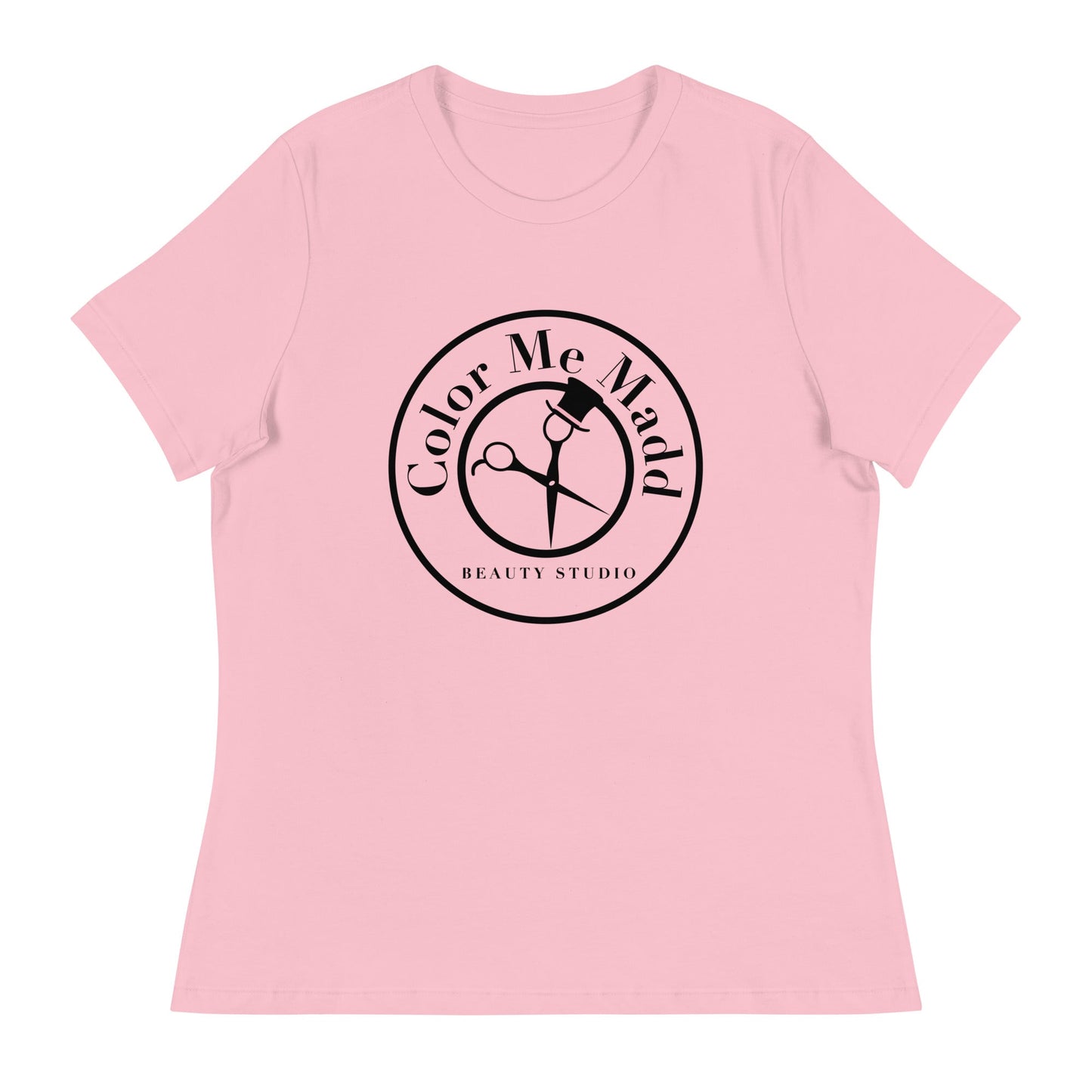 Performance | Women's Relaxed T Shirt | Color Me Madd | Blade Beauty Mark Logo