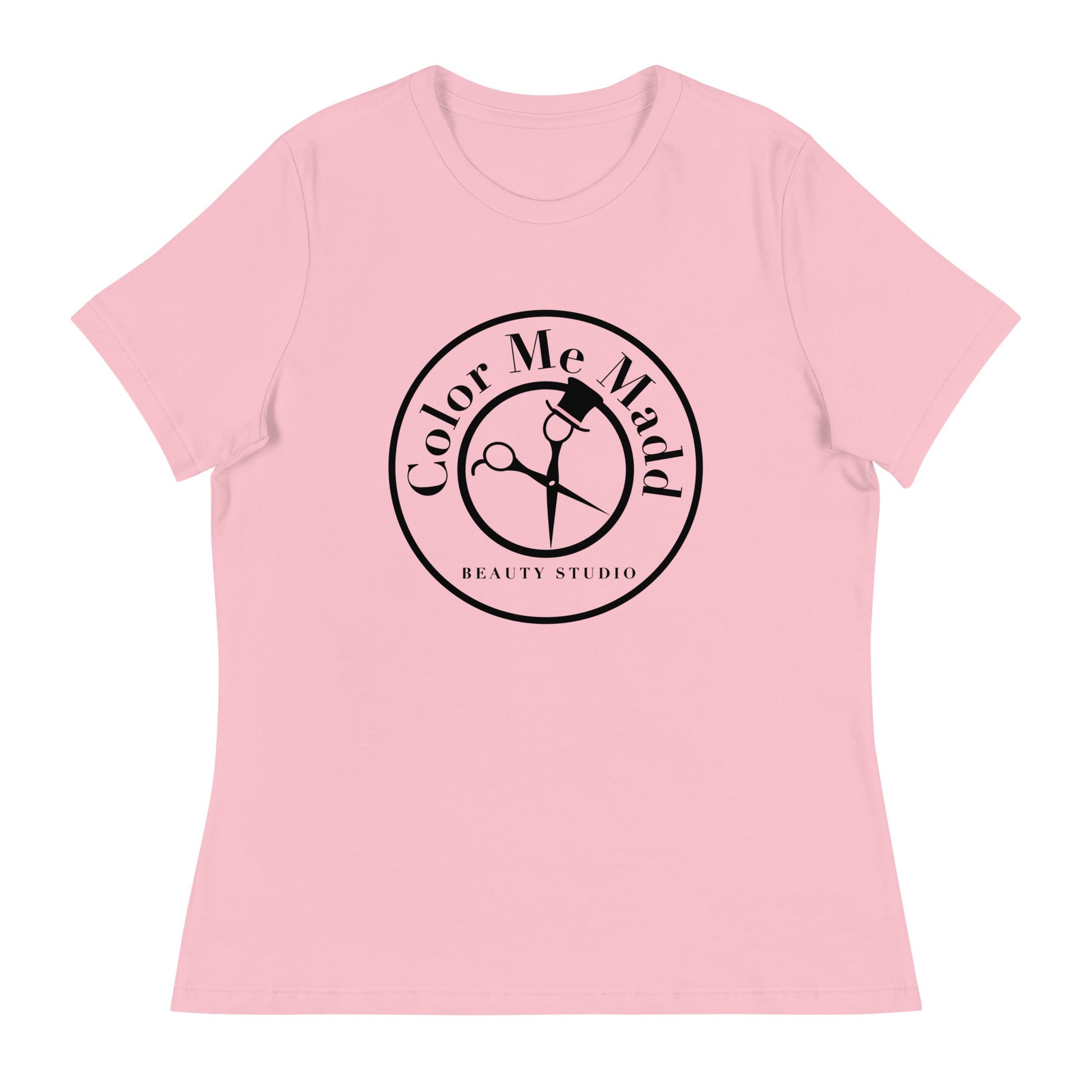 Performance | Women's Relaxed T Shirt | Color Me Madd | Blade Beauty Mark Logo