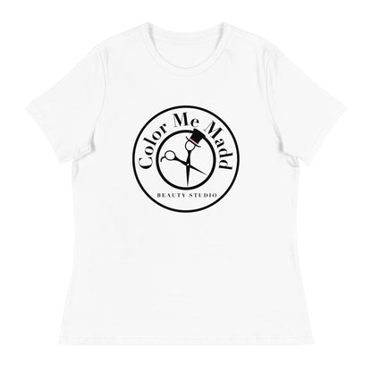 Performance | Women's Relaxed T Shirt | Color Me Madd | Blade Beauty Mark Logo