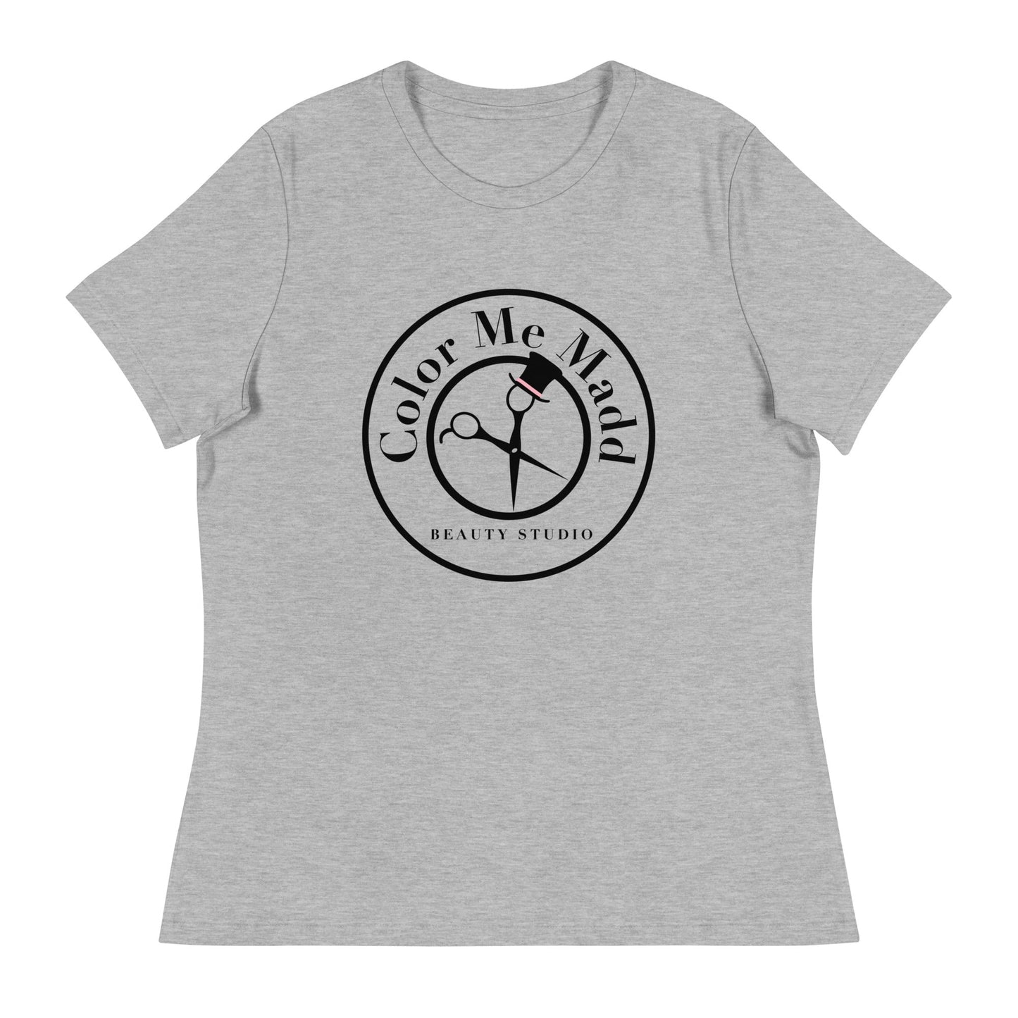 Performance | Women's Relaxed T Shirt | Color Me Madd | Blade Beauty Mark Logo
