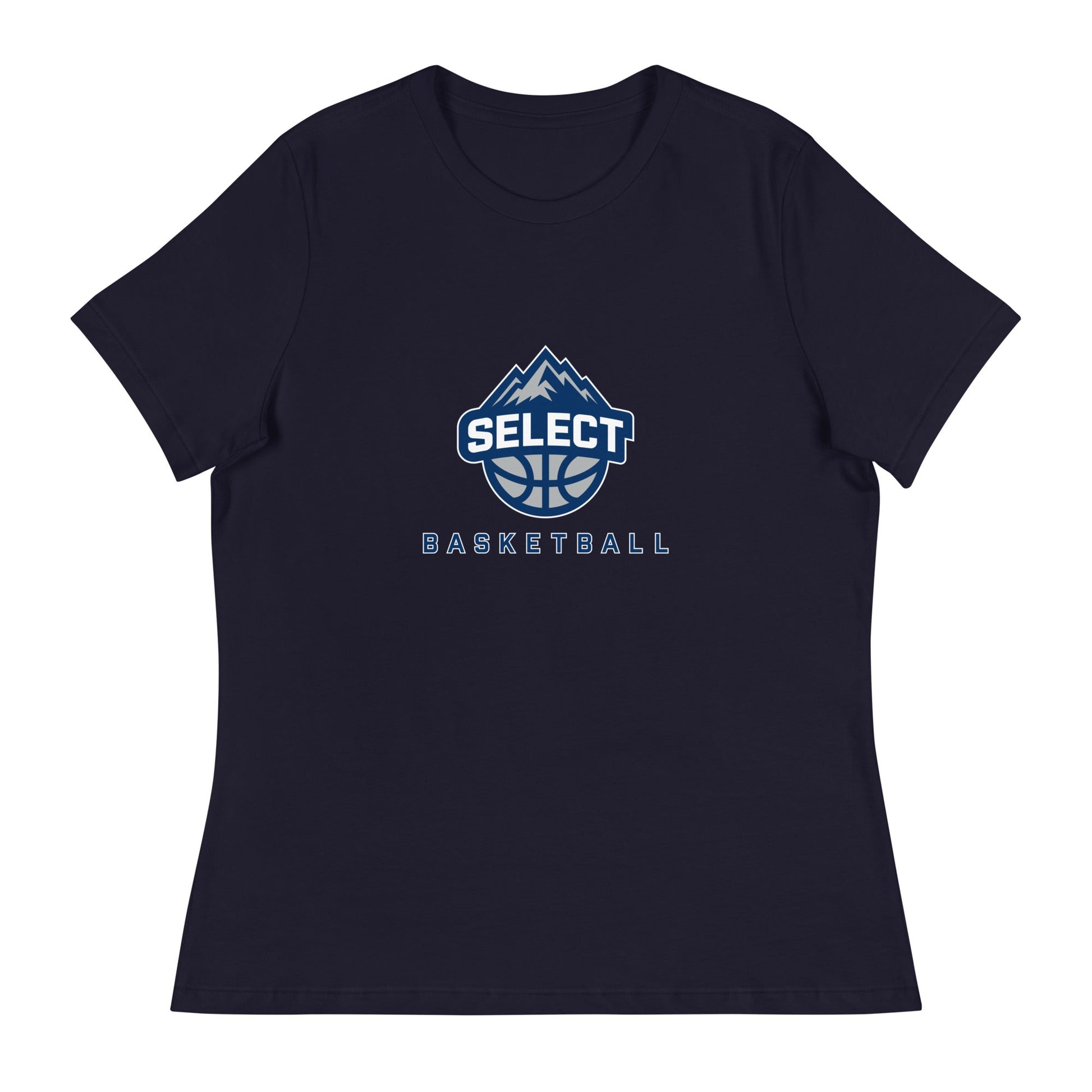 Performance | Women's Relaxed T Shirt | Colorado Select Basketball | Crest Logo