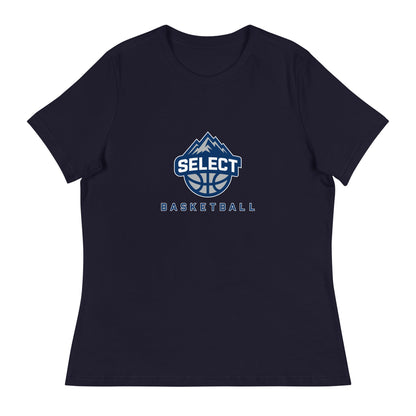 Performance | Women's Relaxed T Shirt | Colorado Select Basketball | Crest Logo
