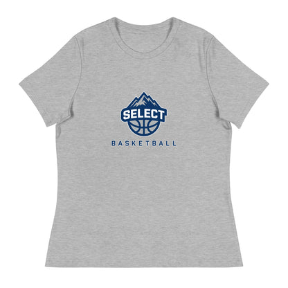 Performance | Women's Relaxed T Shirt | Colorado Select Basketball | Crest Logo