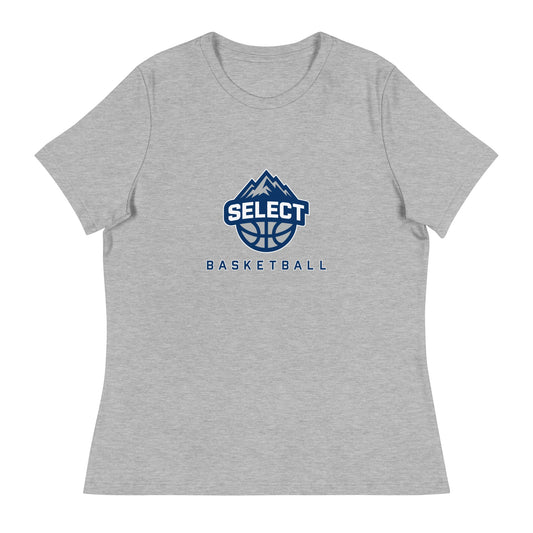 Performance | Women's Relaxed T Shirt | Colorado Select Basketball | Crest Logo