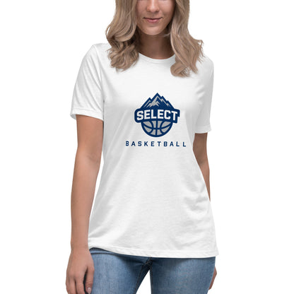 Performance | Women's Relaxed T Shirt | Colorado Select Basketball | Crest Logo