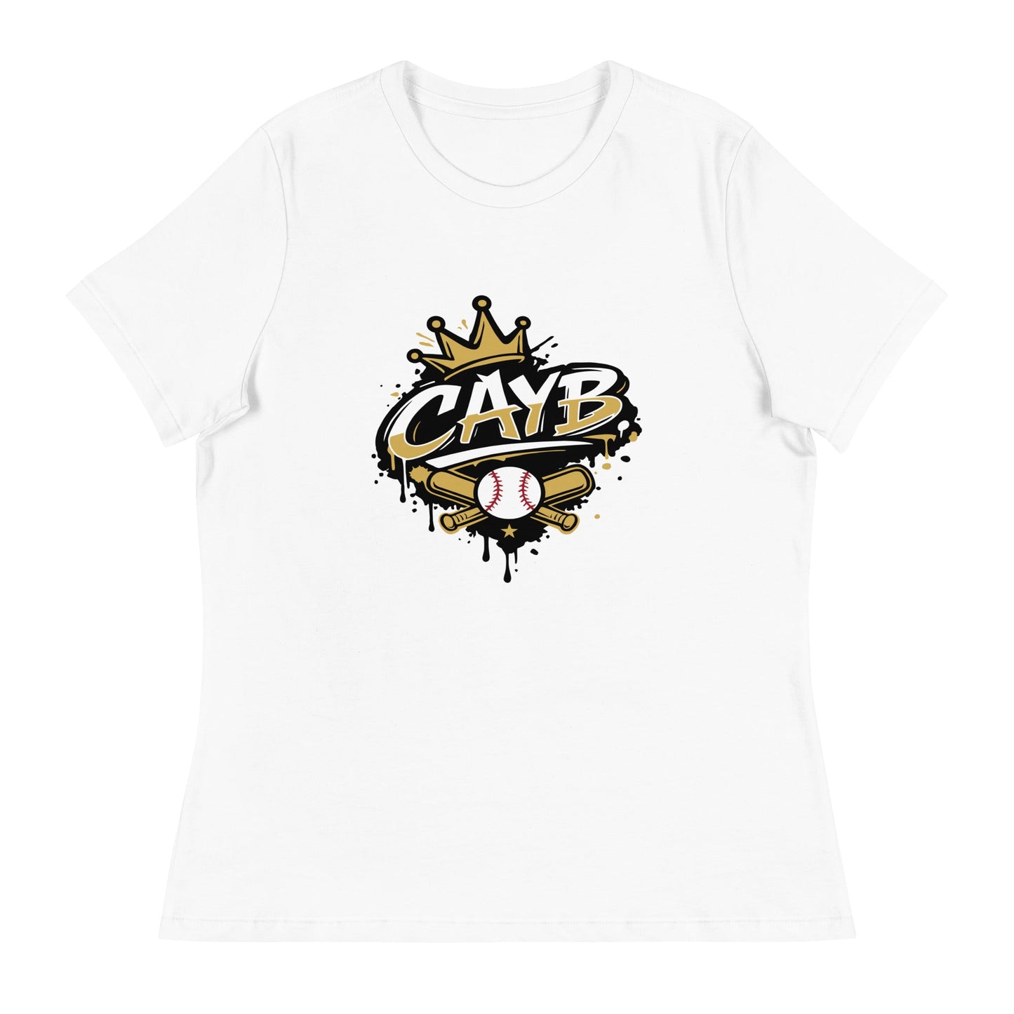 Performance | Women's Relaxed T Shirt | Conroe Area Youth Baseball | Crown Logo