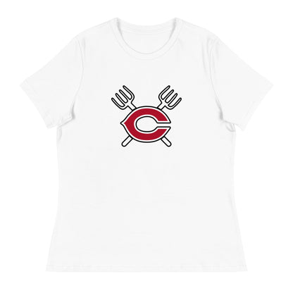 Performance | Women's Relaxed T Shirt | Cozad Girls Golf | Crest Logo