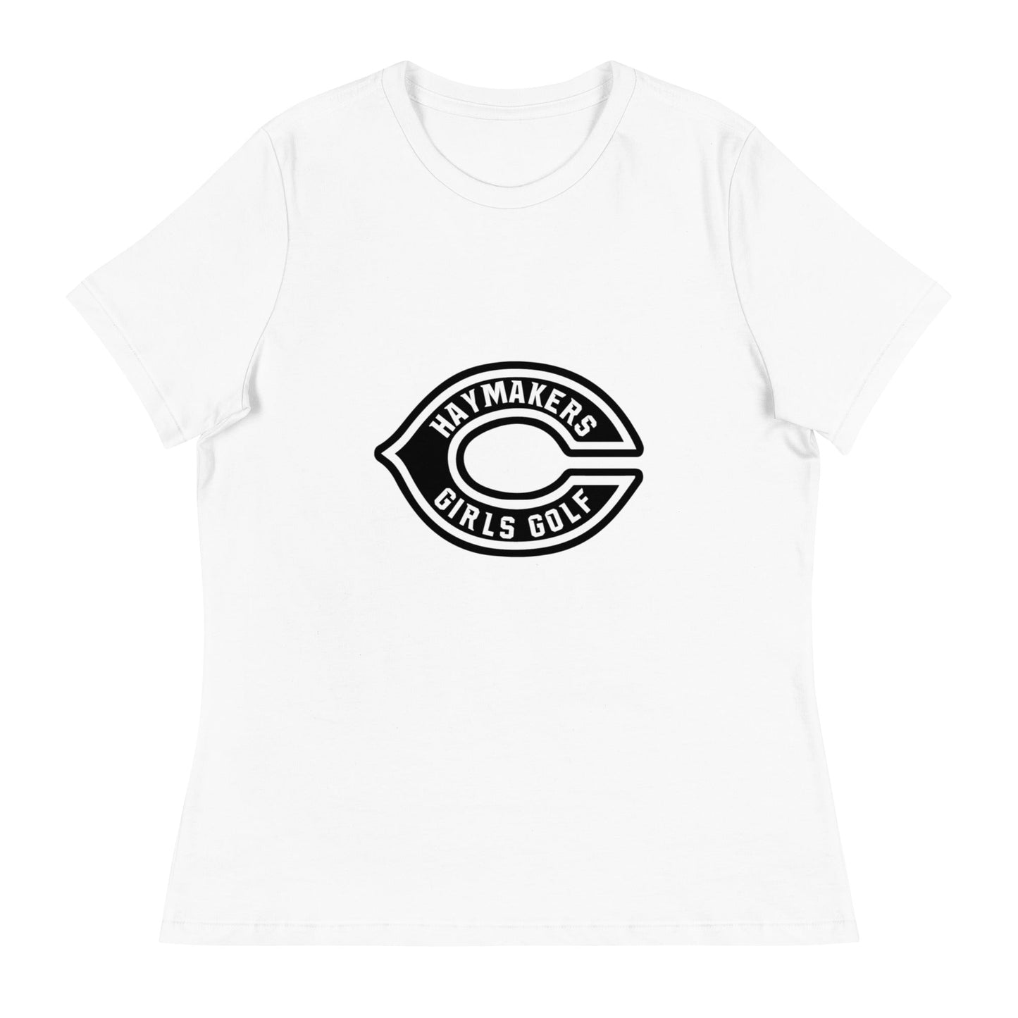 Performance | Women's Relaxed T Shirt | Cozad Girls Golf | Haymaker Vanguard Logo