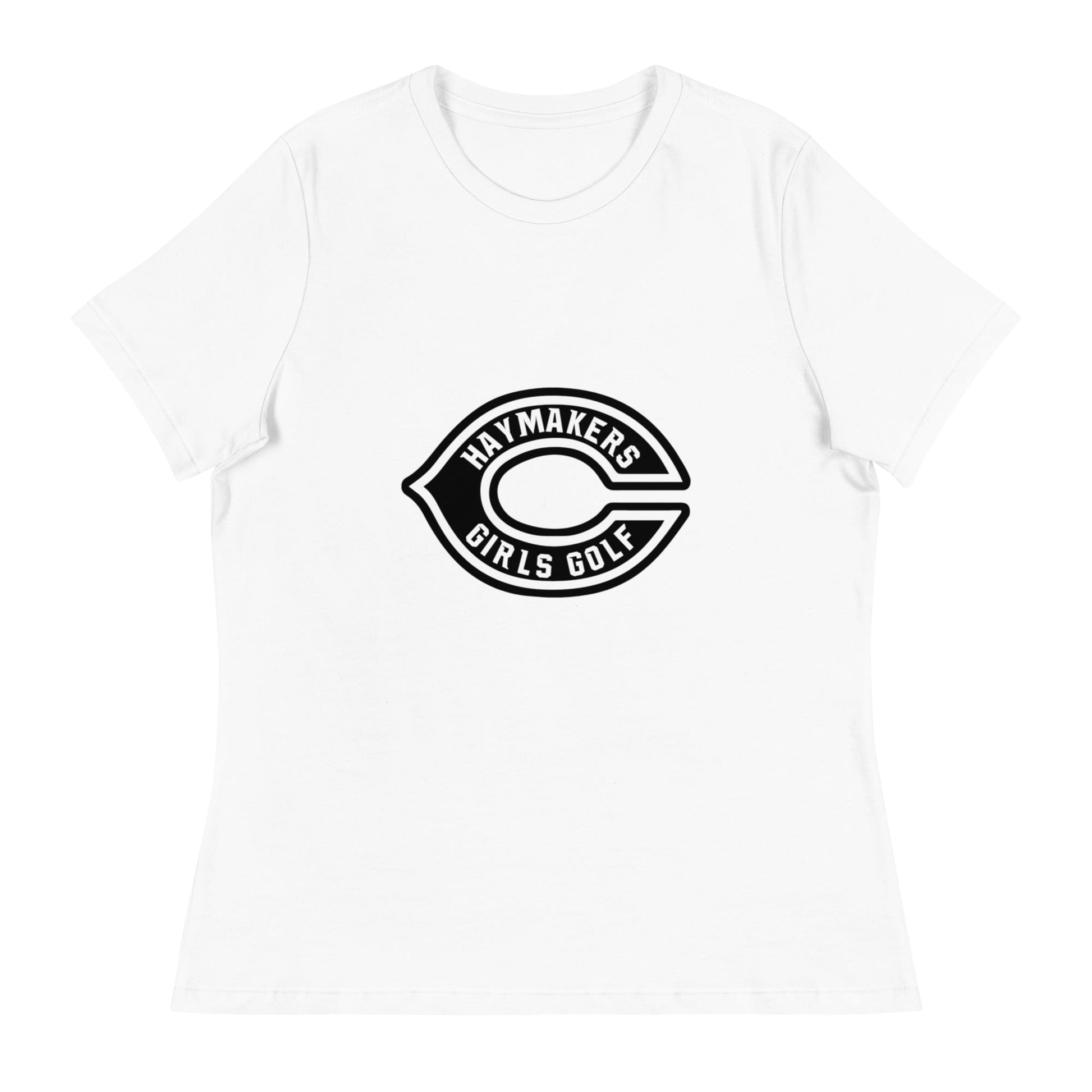 Performance | Women's Relaxed T Shirt | Cozad Girls Golf | Haymaker Vanguard Logo